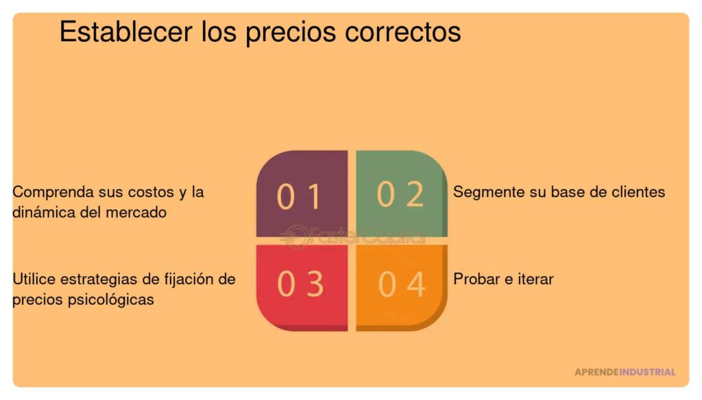 Cómo establecer una estrategia de precios efectiva