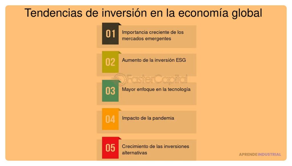 Cuáles son las tendencias emergentes en inversiones