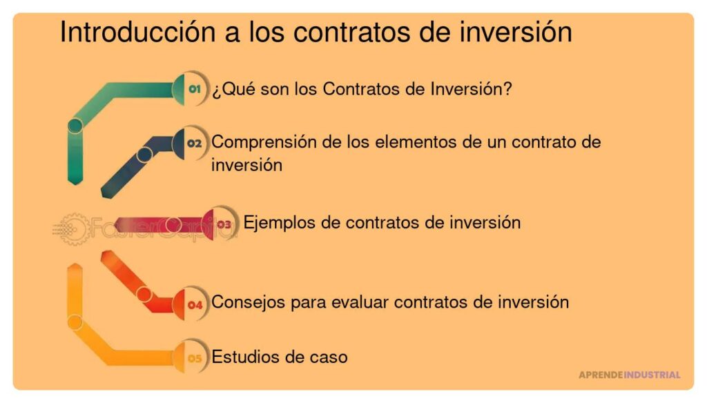 Elementos esenciales para incluir en contratos de inversión