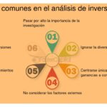 Errores a evitar en la recopilación de datos de inversiones