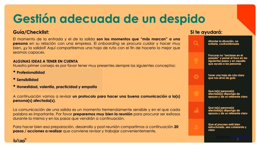 Guía completa para gestionar despidos legales sin problemas