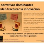 La narración y su clave en la defensa de una innovación