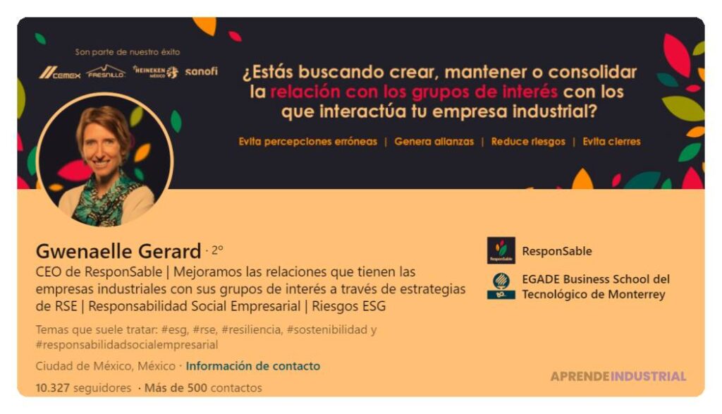 Perfil atractivo en LinkedIn para resaltar tu carrera profesional