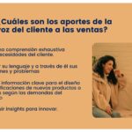 Por qué es importante el uso de la voz del cliente (VoC)