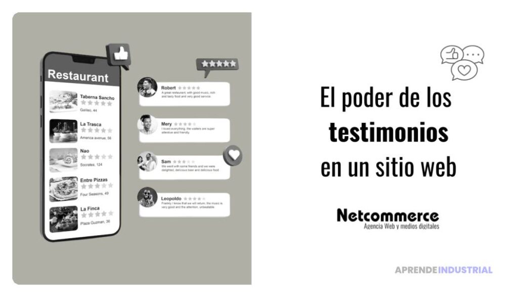 Uso efectivo de testimonios de clientes en tu página web